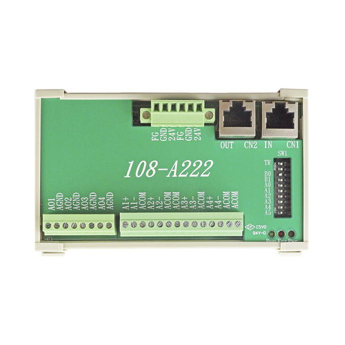 Slave I/O module - 108-A222 - Taiwan Pulse Motion - analog / RJ45 / RS-485