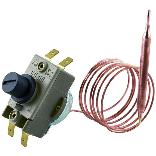 Electromechanical thermostat - DPL-MR-2B Series - Selco Products - capillary / HVAC / double