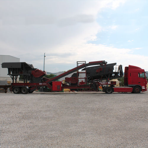 Jaw crushing and screening plant - General 640 - GENERAL MAKINA - mobile / primary / secondary