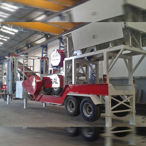 Roller crusher - GENERAL MAKINA - mobile / coal