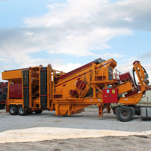 Wet screening screener - GNR YM1650 - GENERAL MAKINA - washer / control / construction