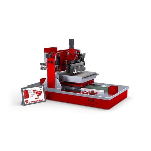 Slot-die coating machine - alphaSC - FOM Technologies A/S - automatic / laboratory / for OPV research