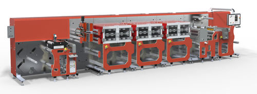 Automatic coating machine - moduloR2R - FOM Technologies A/S - roll-to-roll