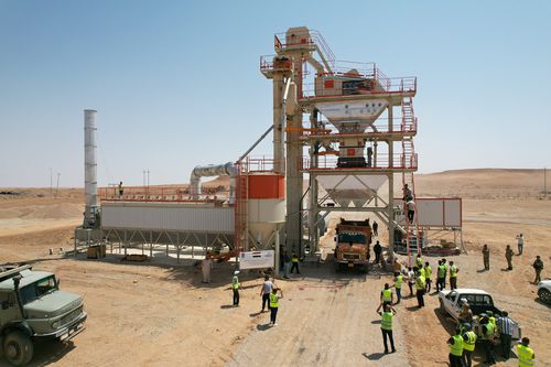Stationary asphalt plant - Tower Batch 160 - TTC Mühendislik - cold