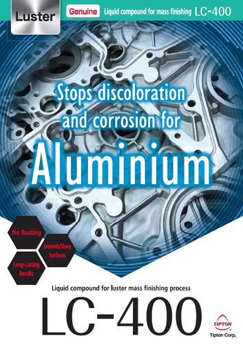 Luster finishing compound - LC-400 - Tipton Corp. - anti-tarnish / anti-corrosion / for aluminum