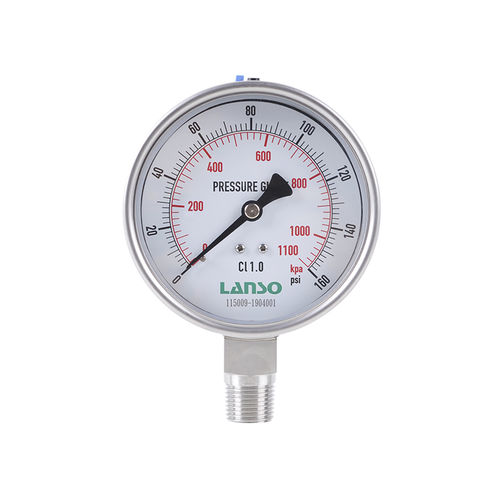 Differential pressure gauge - B32.ST - Lanso Instruments Inc - analog / dial / stainless steel