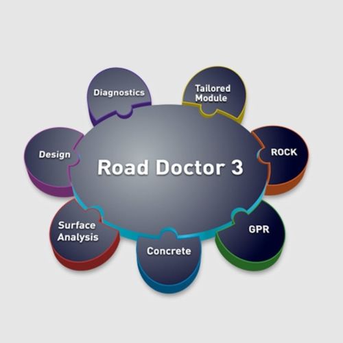 Data analysis software - Road Doctor3 - ImpulseRadar - calculation / architecture / runway