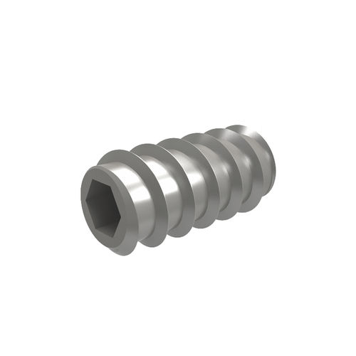 Self-tapping insert - LSKL series - Shenzhen In-saiL Precision Parts Co.,Ltd - threaded / brass / stainless steel