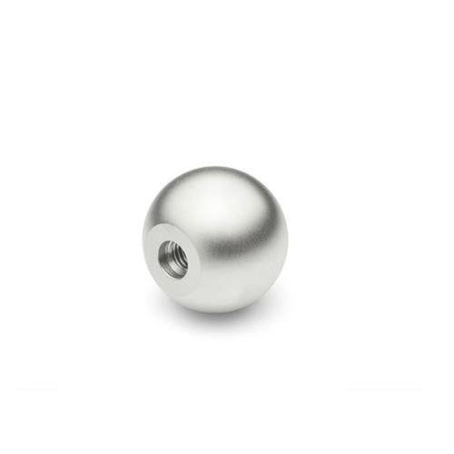 Threaded knob - DIN319 - Shenzhen In-saiL Precision Parts Co.,Ltd - ball / metal
