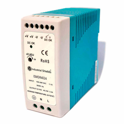 DIN rail power supply - ISMDR-40-24 - Boot and Work Corp, S.L. - AC/DC / single-output / with overcurrent protection