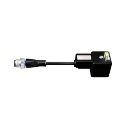 DIN electrical connector - IC AUTOMATION - overmolded / M8 / M12