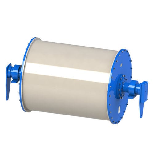 Magnetic drum separator - DrumMag IC - ERGA - metal / permanent magnet / permanent magnet