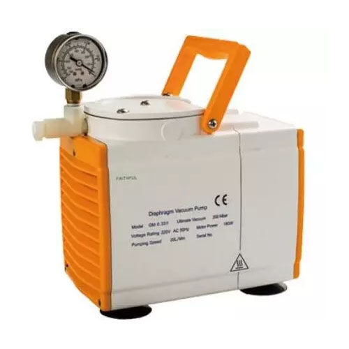 Diaphragm vacuum pump - GM-0.33II - Huanghua Faithful Instrument Co.,LTD. - single-stage / for laboratory