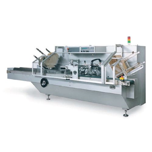 Horizontal tray packer lid fitter - FCE series - CAM - automatic / for confectionery products / for confectionery products