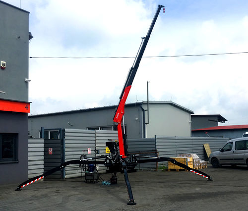 Fixed spider crane - 3402B - Befard - articulated
