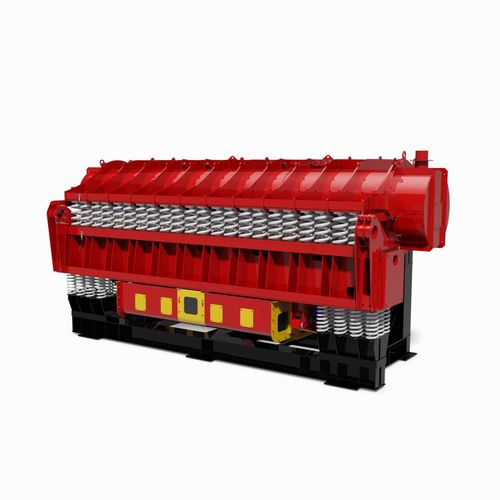 Ore vibratory crusher - VIBRA-DRUM® - General Kinematics - rotary drum / horizontal