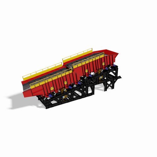 Recycling screening machine - FINGER-SCREEN™ 2.0 - General Kinematics - vibrating / for bulk materials