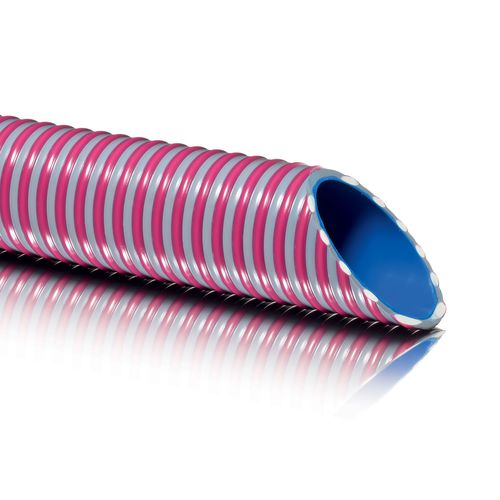 Bulk material hose - FITT MULTIFLEX PU WIRE - FITT Spa - for abrasive fluids / PVC / suction
