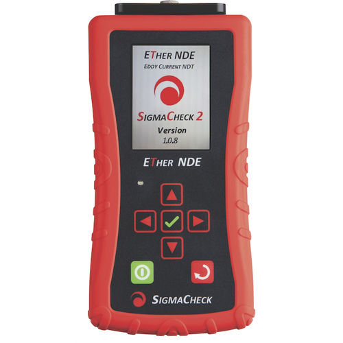 Portable conductivity meter SigmaCheck2 Ether NDE with LCD