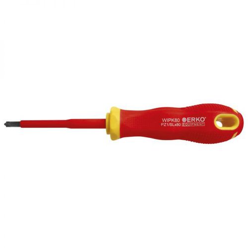 Flat screwdriver - WIPK series - Erko - insulated / manual
