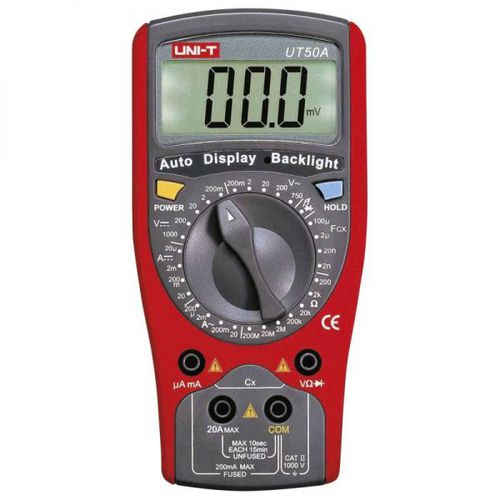 Digital multimeter - UT 50A - Erko - portable / 1000 V / 20 A