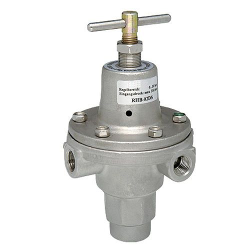 Compressed air pressure regulator - RHB-S - ALPHA AUTOMATISMES Sarl - for inert gases / membrane / single-stage