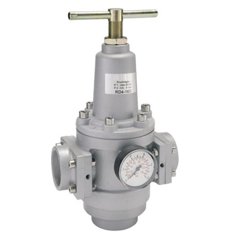 Compressed air pressure regulator - RD - ALPHA AUTOMATISMES Sarl - for inert gases / membrane / piston