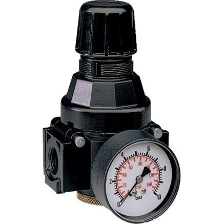 Compressed air pressure regulator - R20 - R21 - ALPHA AUTOMATISMES Sarl - for inert gases / piston / single-stage