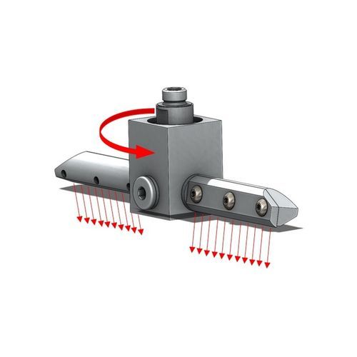 Rotating air knife - RRN - ALPHA AUTOMATISMES Sarl - blow-off / cooling / drying