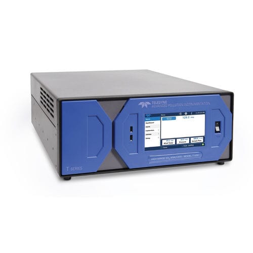 Gas analyzer - T100H - Teledyne API - sulfur dioxide / for monitoring gas emissions / pressure