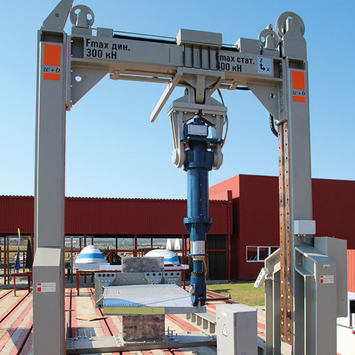 Mechanical test stand - walterbaiag - for materials / for the aeronautical industry / for the automotive industry