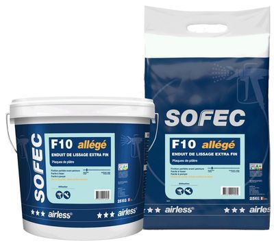 Spray paste - Airlite F10 - Sofec