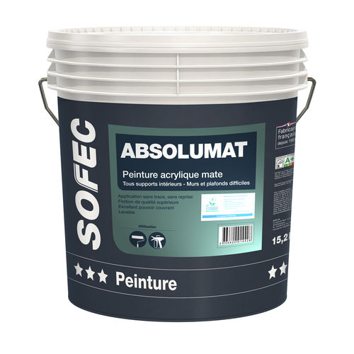 Finishing paint - Absolumat - Sofec - liquid / acrylic / for the building industry