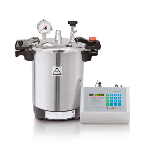 Laboratory autoclave - Weinkauf Medizintechnik - electronic