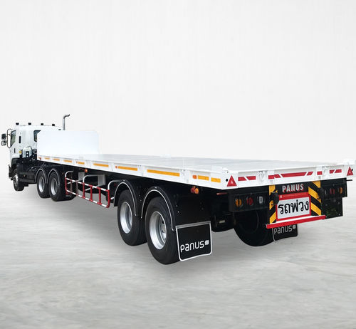 Container semi-trailer - PS2-SF1250M - Panus Assembly - cement / 2-axle / towed