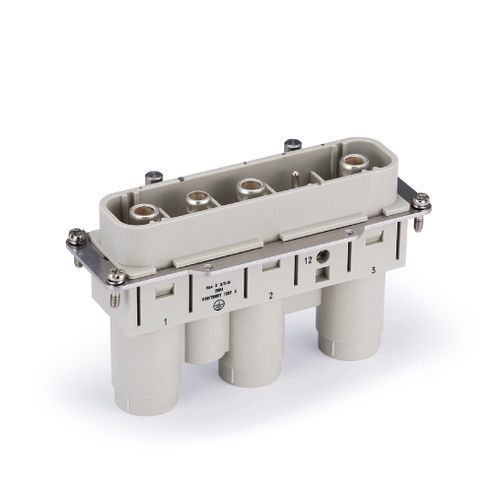 Data connector - HK-003/0-M - Xiamen Wain Electrical Co. Ltd. - hexagonal / screw / power