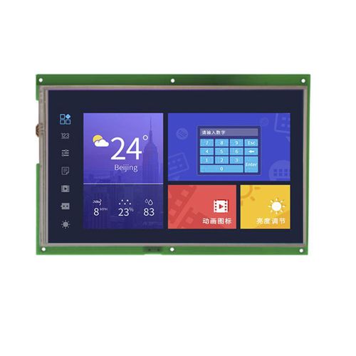TFT LCD display module - DMG12800L101_01W - Beijing DWIN Technology Co., Ltd. - capacitive touch screen / resistive touch screen / 10.1"