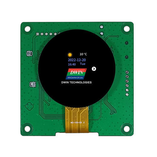 Round display module - DMG24240C013_03W - Beijing DWIN Technology Co., Ltd. - TFT LCD / IPS / capacitive touch screen