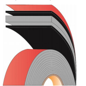 Double-sided adhesive tape - SilverTape™AM9804 - AFTC group - acrylic / for automotive applications