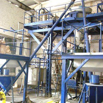Stationary concrete mixing plant - Technowagy Ltd