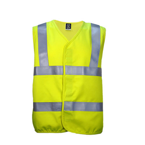 High-visibility vest - HVV001 - Apparel Supply Solutions - work / fire-retardant / arc flash protective