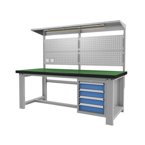 Working table for the food industry - FZ-1042 - ChengDu SanJi Technology Co.,LTD - with drawers / laboratory