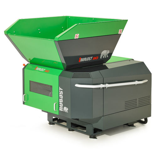 Single shaft shredder - SD 90 - Robust d.o.o. - for wood / for waste / rugged