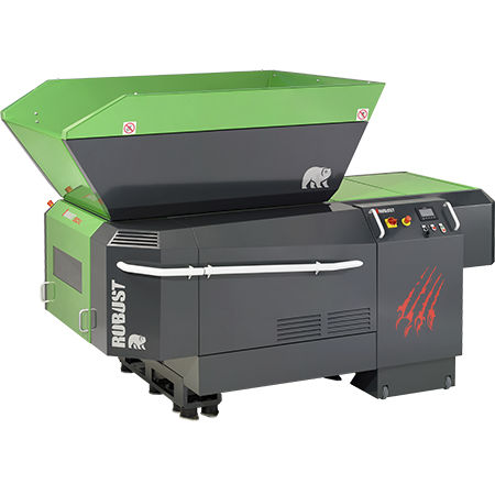 Single shaft shredder - SD 90 XL - Robust d.o.o. - for wood / for waste / rugged