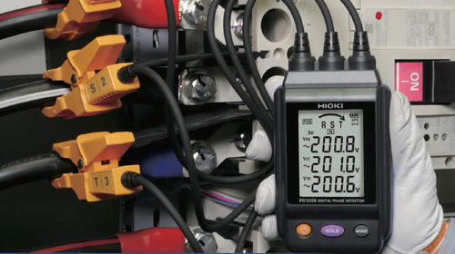 Three-phase voltage detector - PD3 - HIOKI EUROPE GmbH - phase / digital / portable