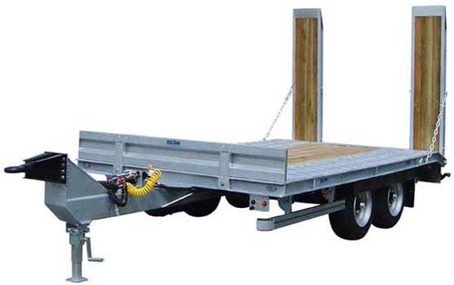 Equipment trailer - PE 46  FA series  - ECIM Remorques - for industrial materials / construction / for vehicles