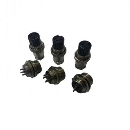 Electrical power supply connector - 16Q 2P - MEGUS1989 International Corporation - circular / power / stainless steel