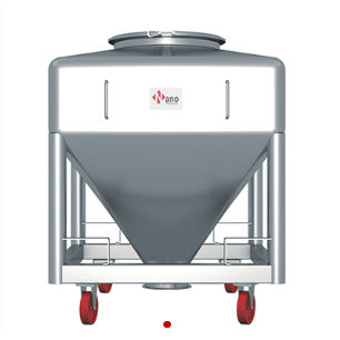 Mobile tank - RLD - Nano Pharm Tech Machinery equipment CO,LTD - mobile / cone-bottom / mobile