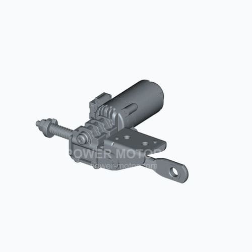 DC gear-motor - PGM.WH50EL-25-24180C - Shenzhen Power Motor Industrial Co., Ltd. - worm / concentric / 10 W...50 W