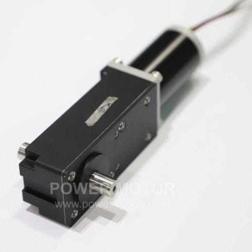 DC gear-motor - PGM.D105 - Shenzhen Power Motor Industrial Co., Ltd. - worm / coaxial / 0 W...10 W